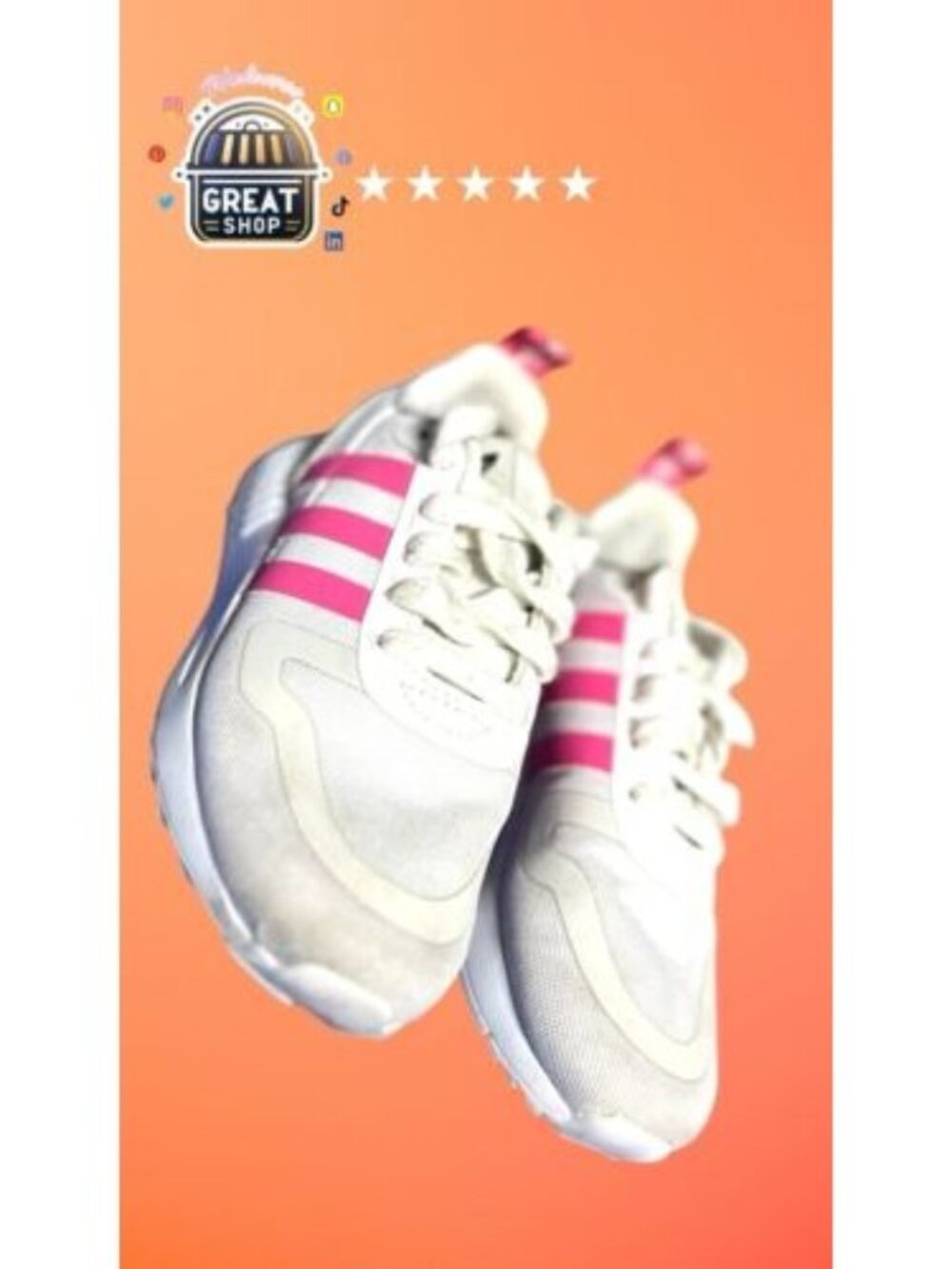 ADIDAS Originals Athletic Sports Multix J Kid's Size 10.5K/ 28 Sneakers